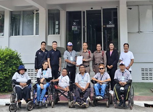 เครือข่ายเหยื่อเมาแล้วขับ จังหวัดสระแก้ว ร่วมกันยื่นหนังสือถึงผู้บังคับการตำรวจภูธร